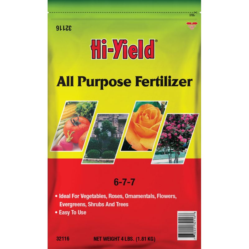 Hi-Yield Dry Plant Food All-Purpose Fertilizer 4 Lb.