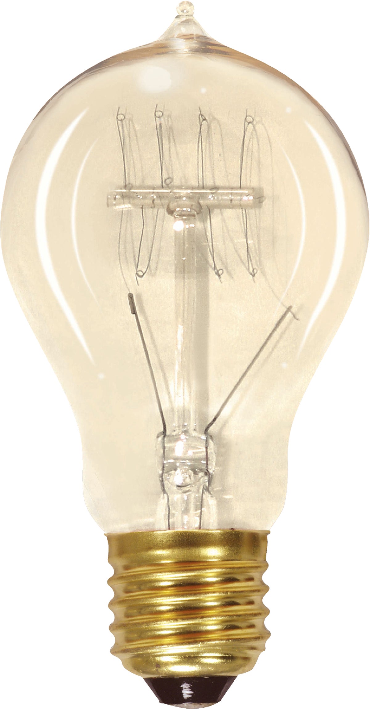 Satco A19 Incandescent Vintage Edison Decorative Light Bulb 