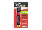 Dorcy Ultra Series 41-4358 Rechargeable Flashlight with Powerbank, 2000 mAh, Lithium-Ion Battery, LED Lamp, Black Black