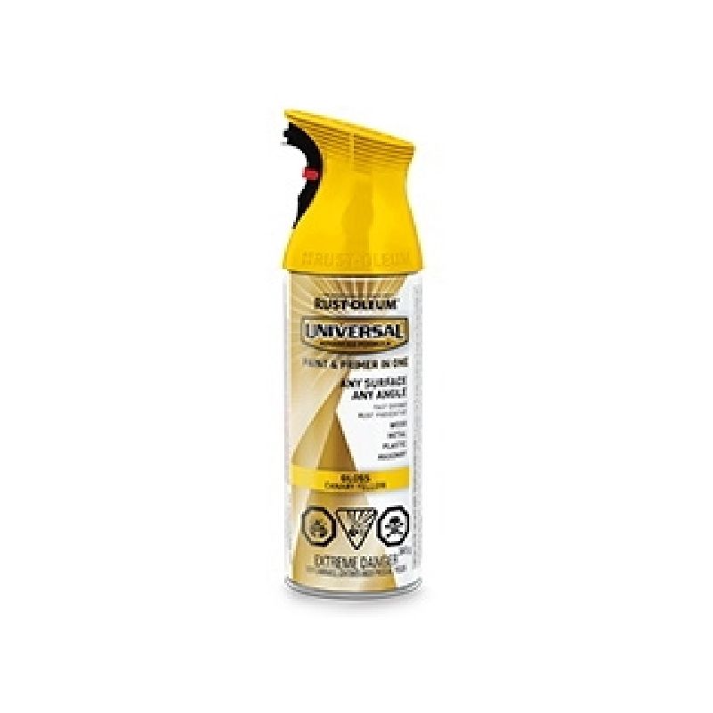 Rust-Oleum 246439 Enamel Spray Paint, Gloss, Canary Yellow, 340 g, Can Canary Yellow
