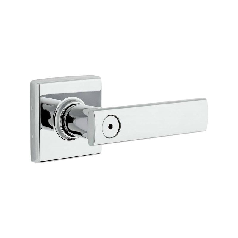 Weiser Vedani Series 9GCL3310-091 Privacy Lever, Polished Chrome, Residential, Universal Hand, 2 Grade