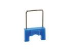 GB MPS-2080 Cable Staple, 5/16 in W Crown, 7/8 in L Leg, Metal/Plastic Blue