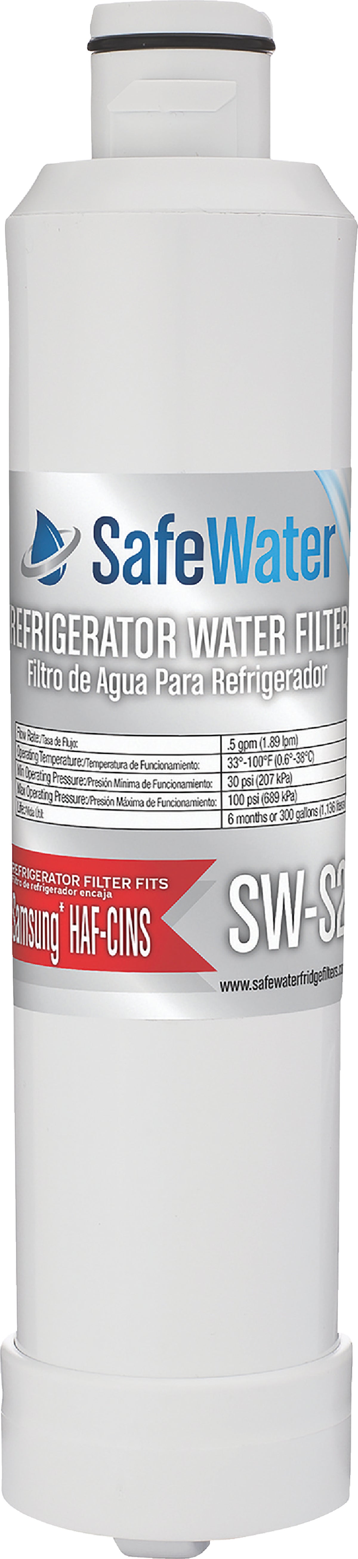 Safe Water S2 Samsung Icemaker & Refrigerator Water Filter Cartridge 108725-1 