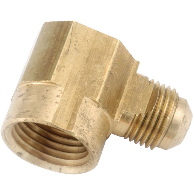 Anderson Metals Flare Female Brass Elbow 1/2 In. X 3/8 In.