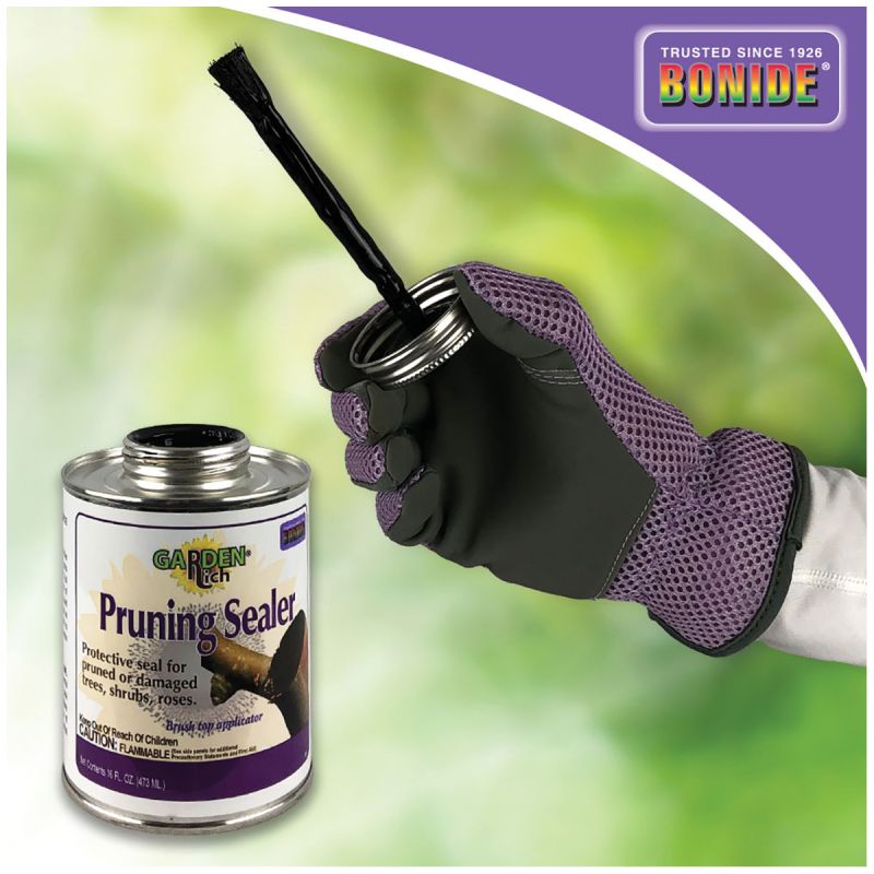 Bonide 225 Pruning Sealer, Liquid, Petroleum Solvent, Black, 1 pt Black