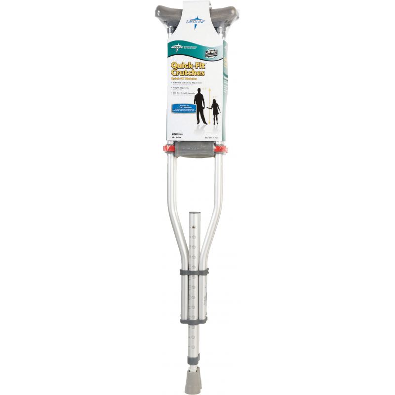 Medline 3-In-1 Adjustable Crutches