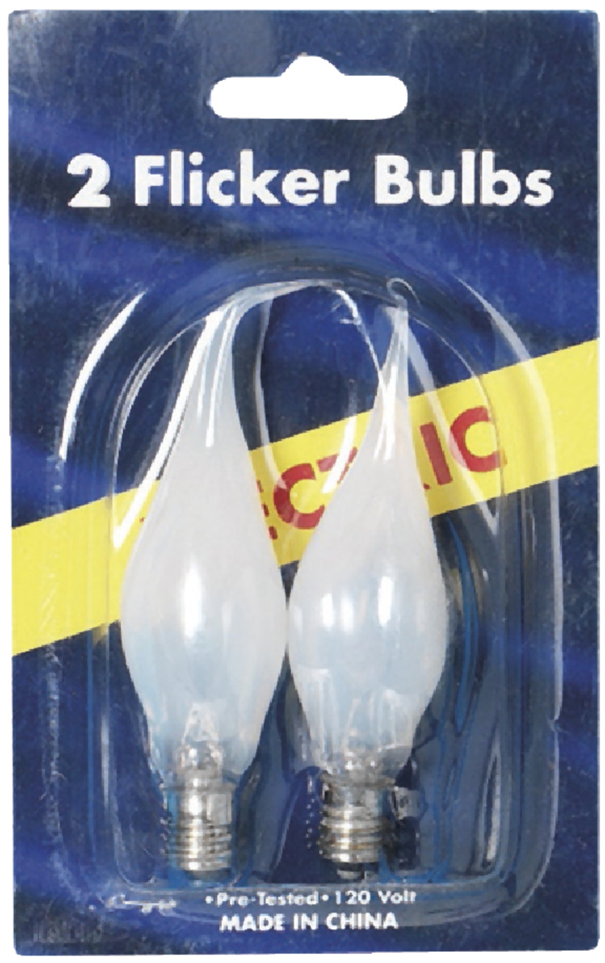 J Hofert Electric Candle Light Bulb 2 Cards 1406-2 
