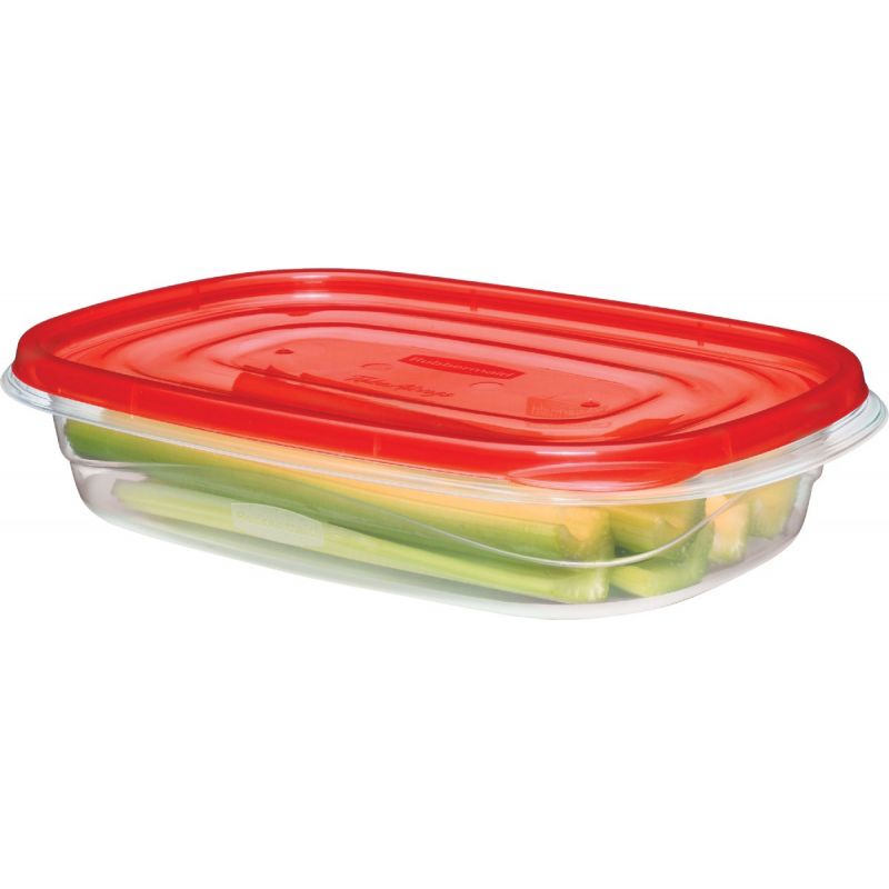 Rubbermaid Take Alongs Containers, with Lids, Square, 2.9 Cup, Household