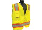 Radians Rad Wear Surveyor Safety Vest XL, Hi Vis Green