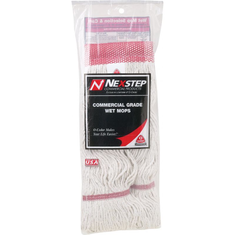 Nexstep Commercial Cotton Blend Mop Head White