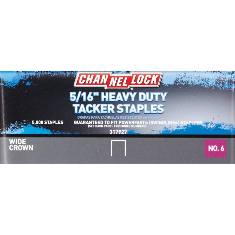 Channellock No. 6 Hammer Tacker Staple