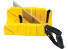 Stanley Clamping Miter Box &amp; Saw 14 In.
