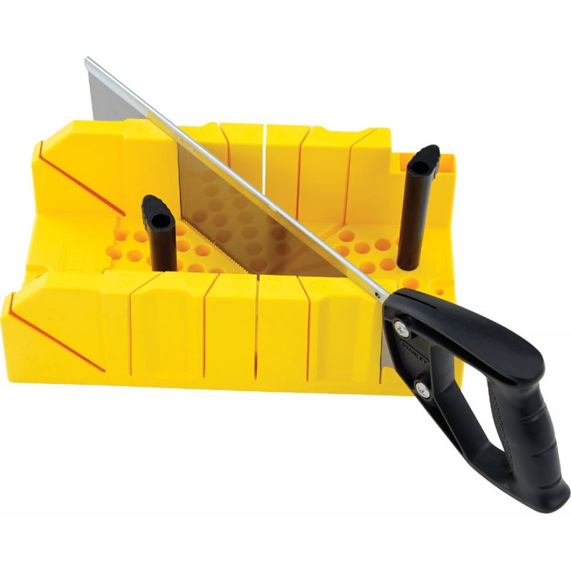 Stanley Clamping Miter Box &amp; Saw 14 In.