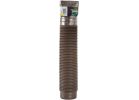 Spectra Metals Ground Spout Square End Downspout Extension Brown