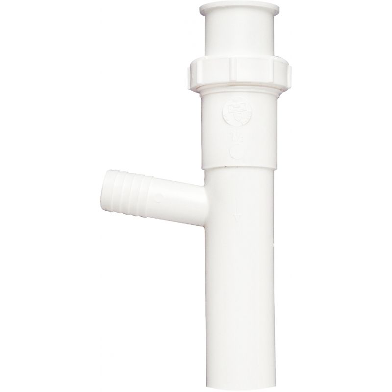 Do it Universal Slip-Joint or Direct Connect Plastic Dishwasher Branch Tailpiece 1-1/2 In. X 8 In.
