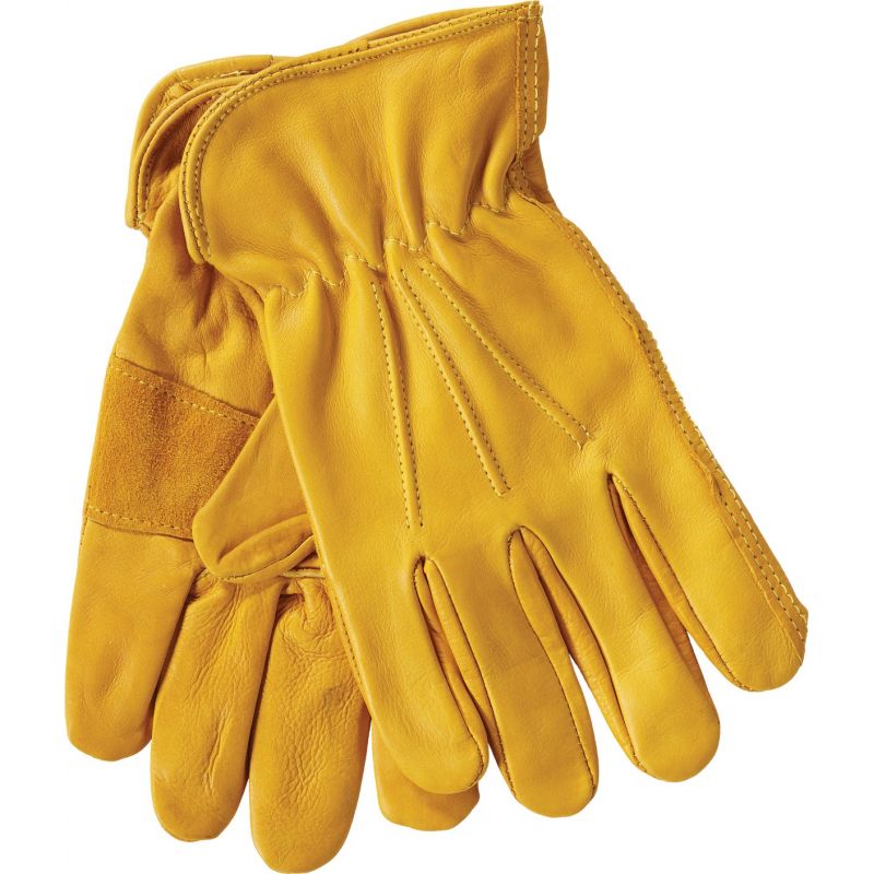 Boss Grain Cowhide Leather Work Glove XL, Gold