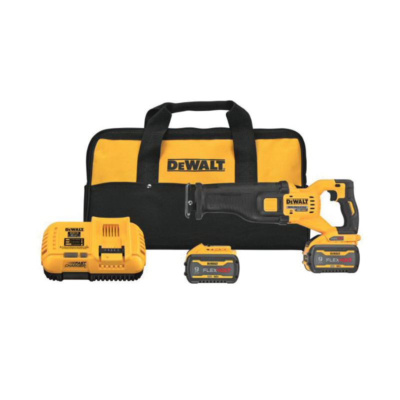 Buy DeWALT DCS389X2 Brushless Reciprocating Saw Kit, Battery Included, 60  V, Ah, 1-1/8 in L Stroke, to 3000 spm