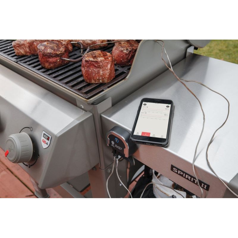 Weber iGrill3 Bluetooth Thermometer 2.6 In. W. X 2.2 In. H. X 2.5 In. L.