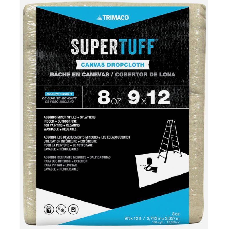 Trimaco SuperTuff Heavyweight Canvas Drop Cloth Tan