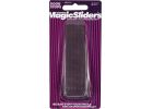 Magic Sliders Rubber Wedge Door Stop Brown
