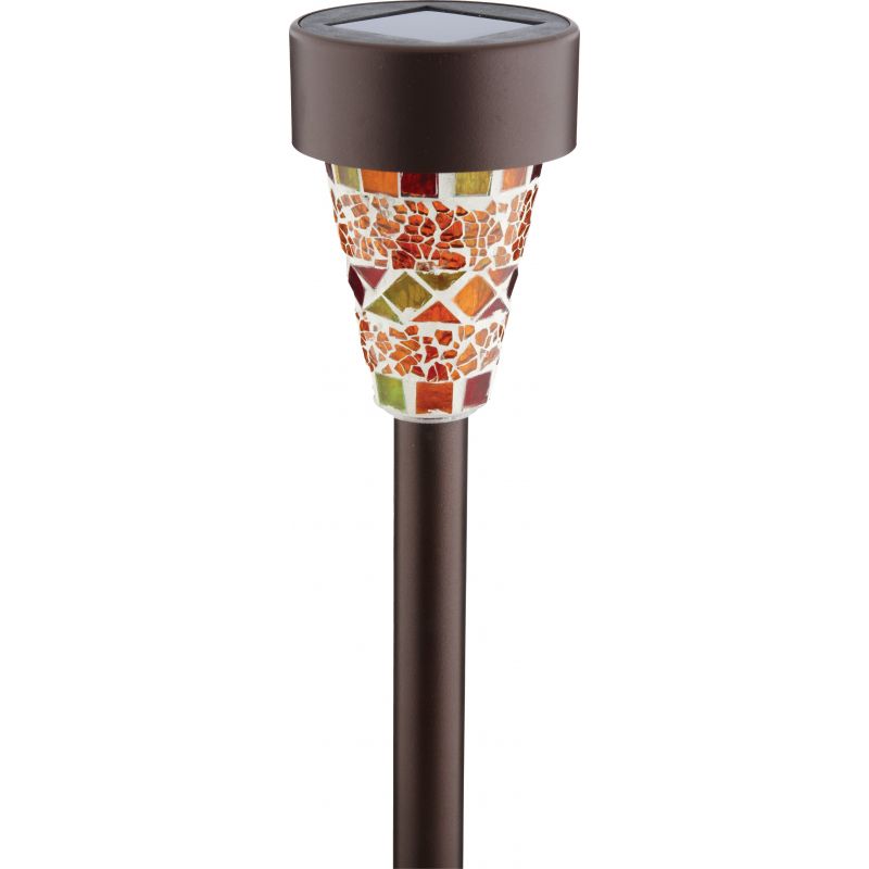 Outdoor Expressions Mosaic Solar Path Light Harvest Or Autumn (Pack of 12)