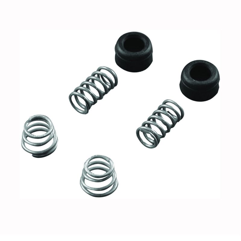 Danco DL-17 Series 88050 Seat and Spring Kit, Rubber/Stainless Steel, Black Black
