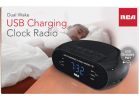 RCA USB Dual Alarm Clock Radio