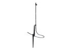Rain Bird MSSTKTF1S Jet Micro Spray with Tall Staked Riser, 1/4 in Connection, 0 to 31 gph, Black, Full-Circle Black
