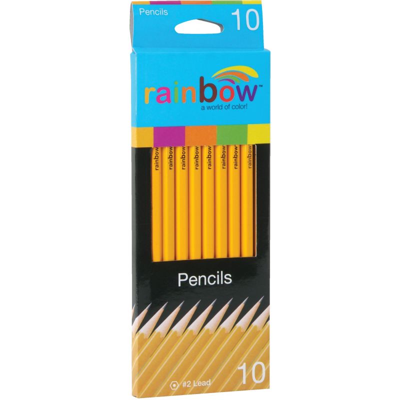 Rainbow No. 2 Lead Pencils Yellow (Pack of 12)
