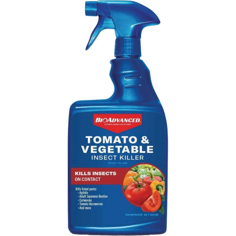BioAdvanced Tomato &amp; Vegetable Insect Killer 24 Oz., Trigger Spray