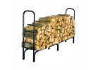 Shelter SLRXL Extra Large Log Rack, 13 in W, 96 in D, 45 in H, Steel Base, Powder-Coated, Black Black