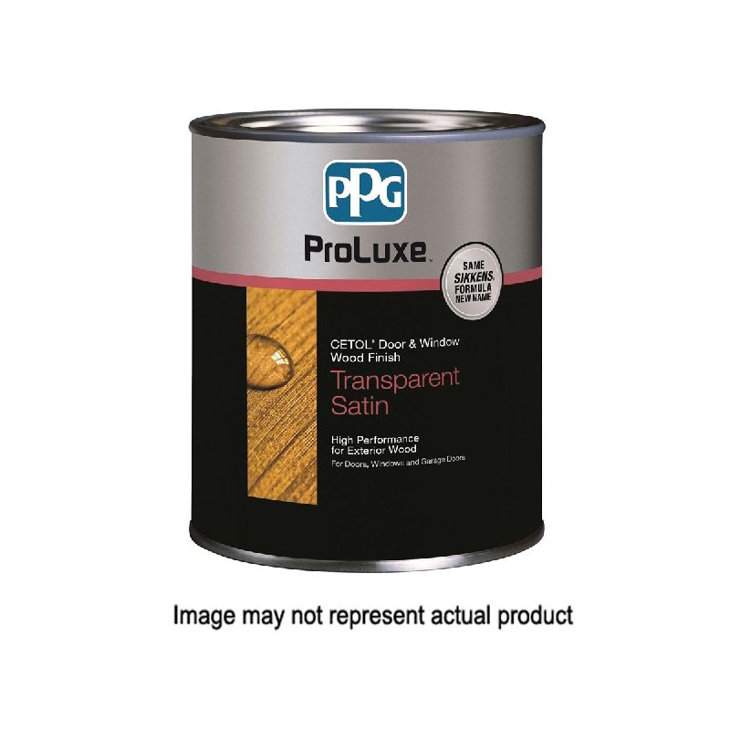 PPG Proluxe Cetol SIK48045/04 Wood Finish, Satin, Mahogany, Liquid, 1 qt, Can Mahogany