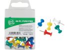 Smart Savers Push Pin Assorted (Pack of 12)