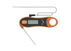 Oklahoma Joe&#039;s PitPro Series 5328279P06 Instant Read Thermometer,-40 to 572 deg F, Backlit Display, 2 Probe Sensor Black/Orange