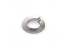 Reliable SLWS10MR Spring Lock Washer, 13/64 in ID, 21/64 in OD, 0.047 in Thick, Stainless Steel, 18-8 Grade