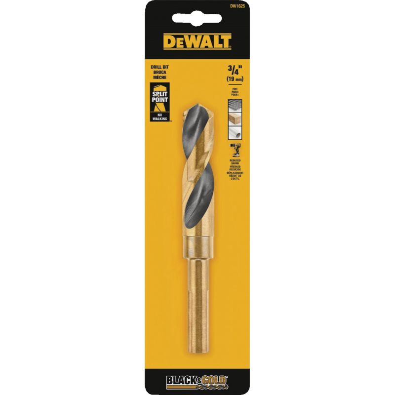DEWALT Black &amp; Gold High Speed Steel Drill Bit