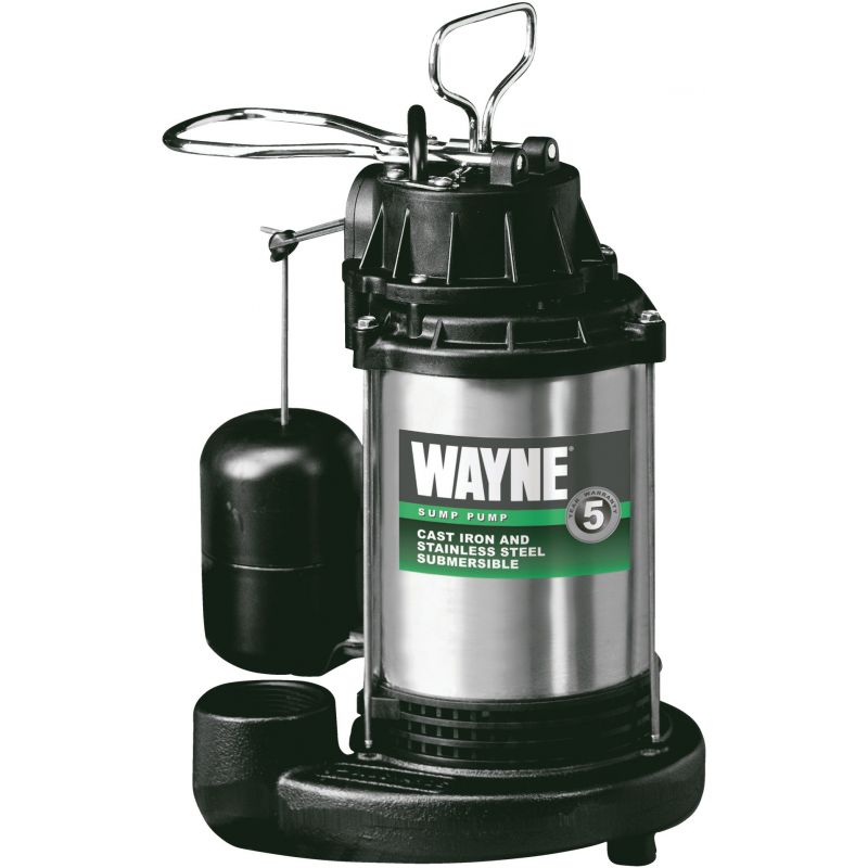 Wayne Submersible Sump Pump 3/4 HP, 4600 GPH