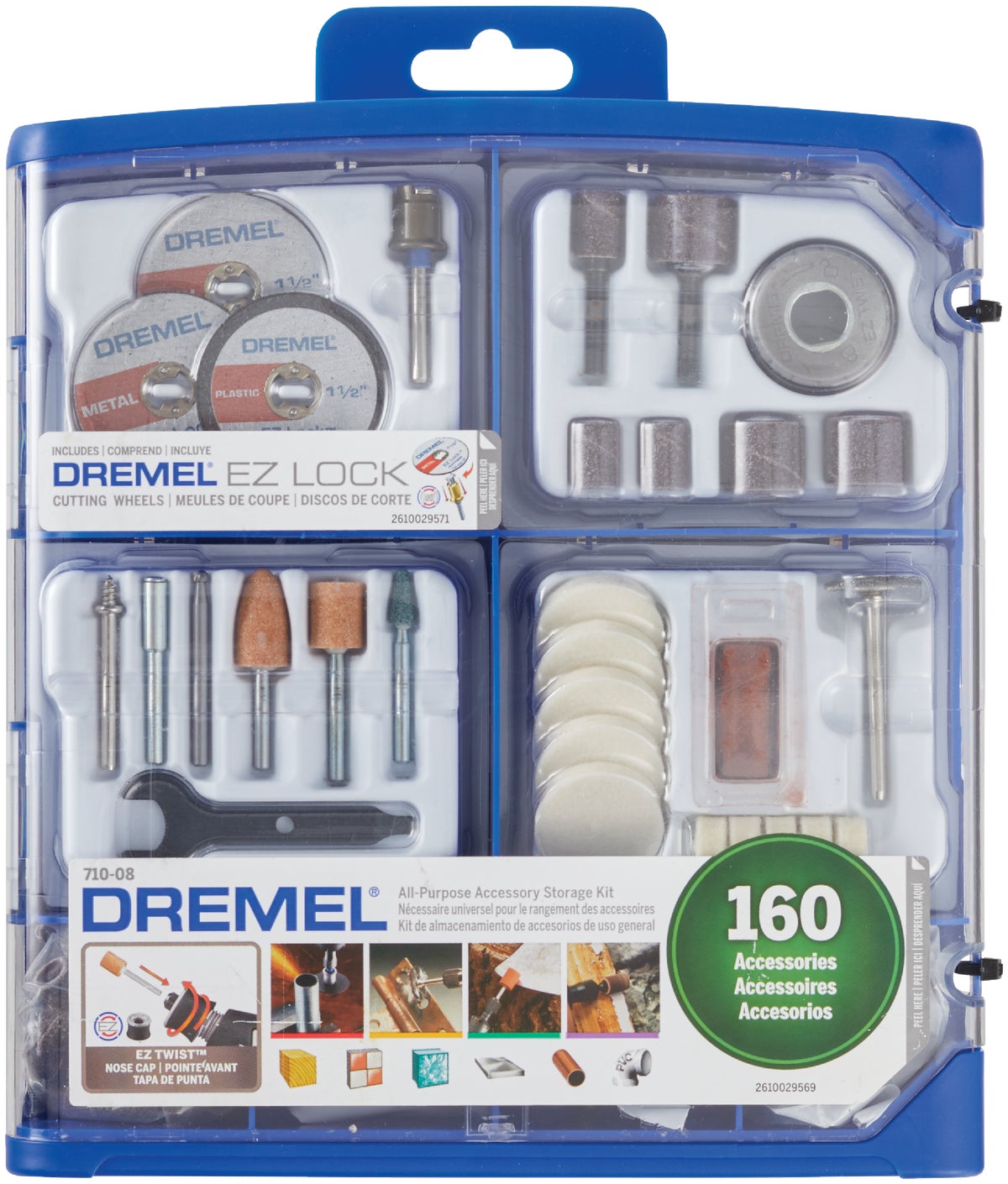 aansluiten Wanneer vegetarisch Buy Dremel 160-Piece All-Purpose Rotary Tool Accessory Kit