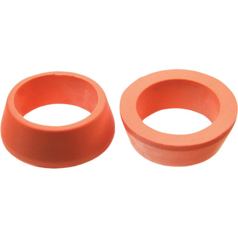 Molded Cone Slip Joint Washer 13/16 In. X 19/32 In., Orange (Pack of 5)