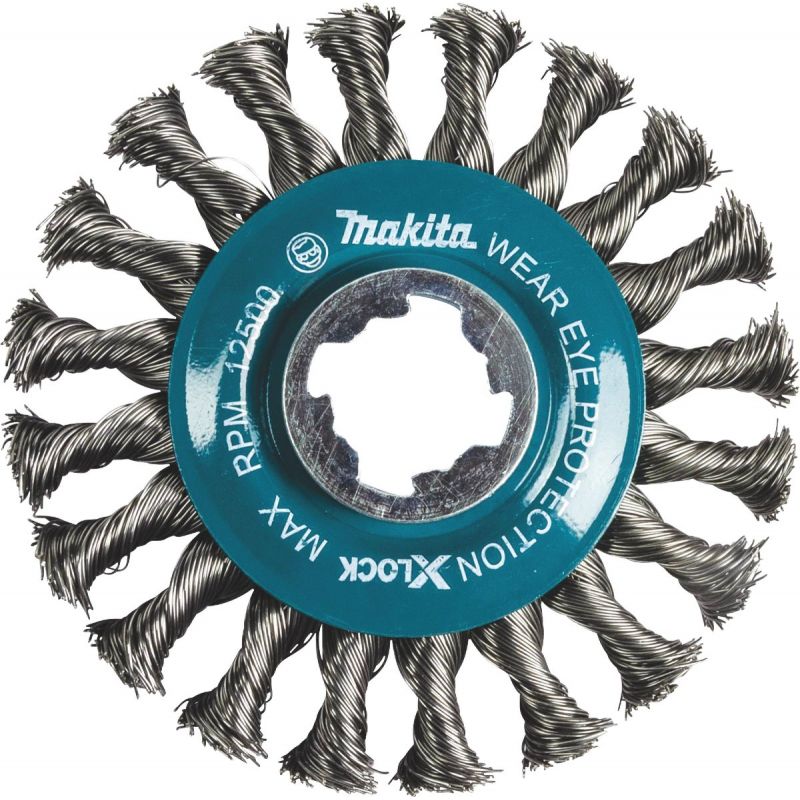 Makita 4-1/2 In. Angle Grinder Wire Wheel