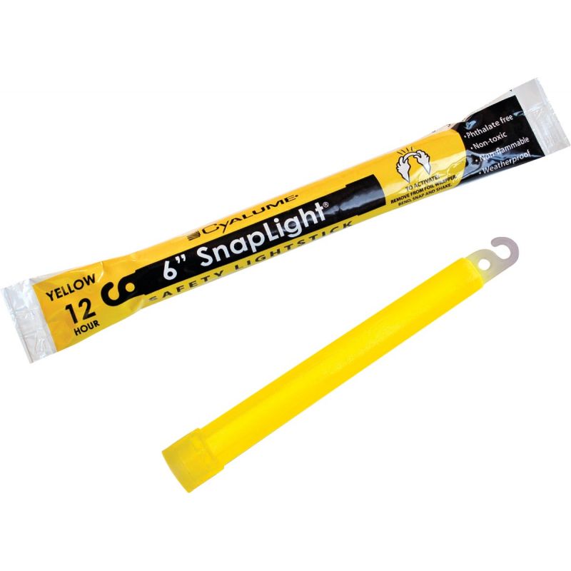 Cyalume SnapLight Light Stick Yellow