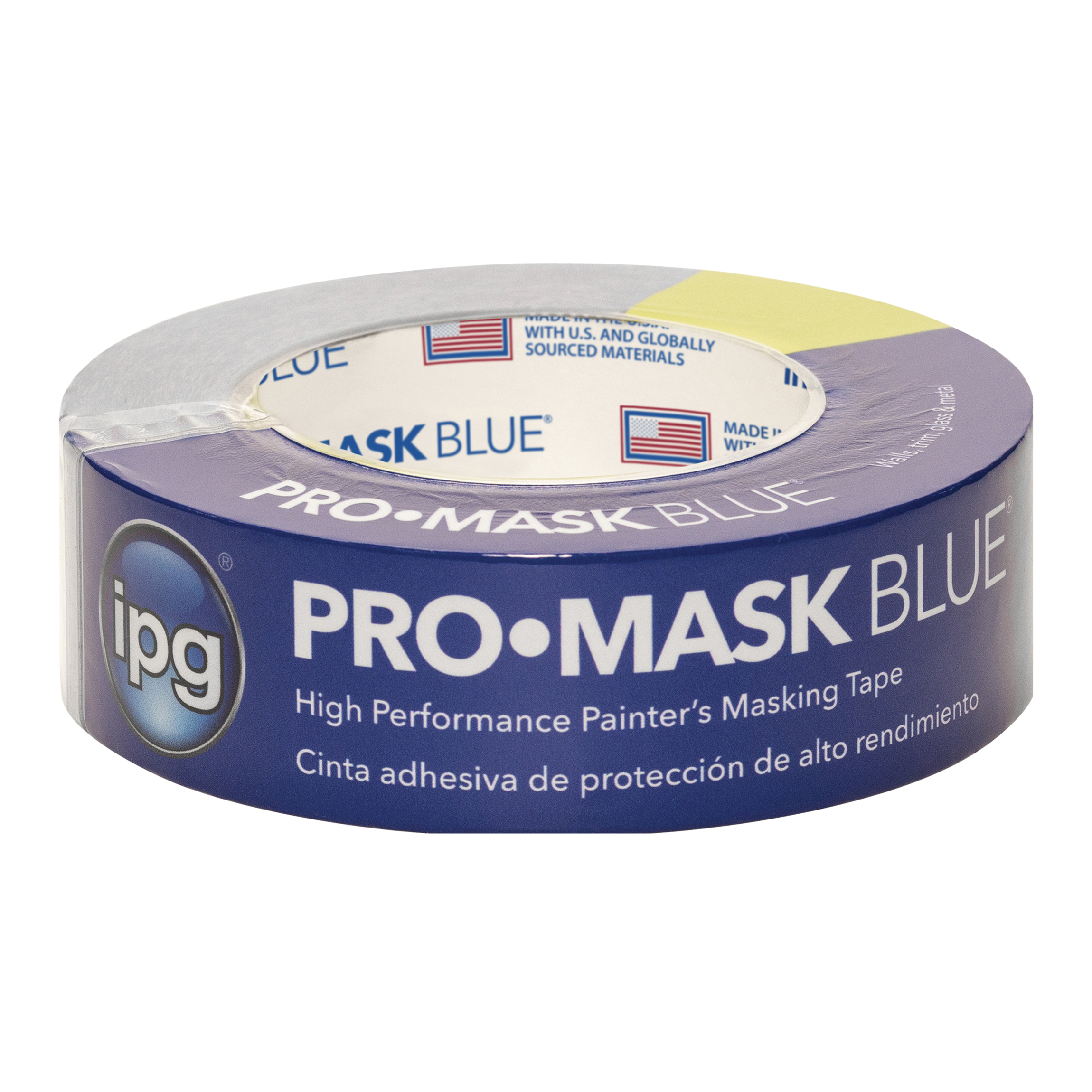 Intertape 9532-1.5 Blue Mask Tape, 1.4 x 60 Yd