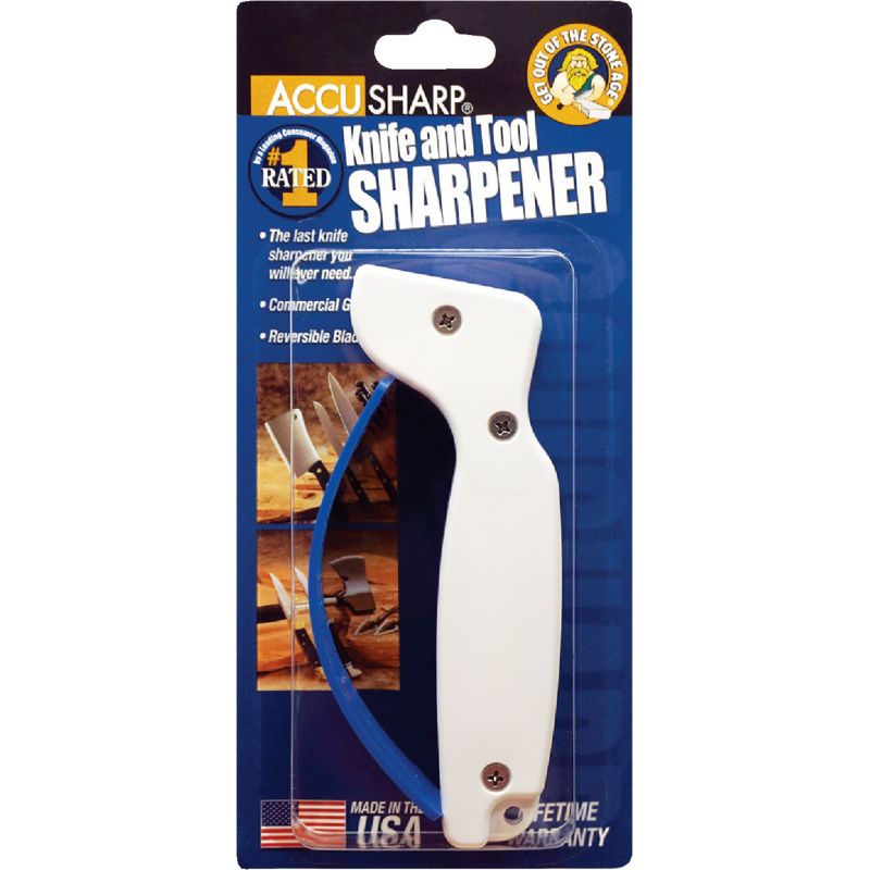 AccuSharp® Garden Tool Sharpener - White with Green - Northeastern Arborist  Supply