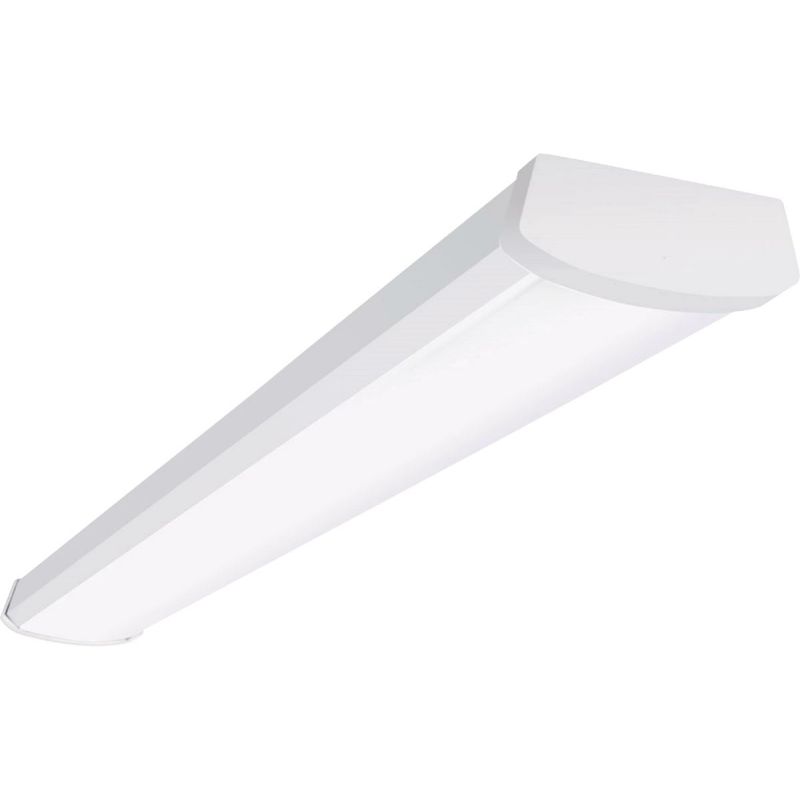 Metalux Wraparound Ceiling Light Fixture with Selectable Lumens &amp; Color Temperature White