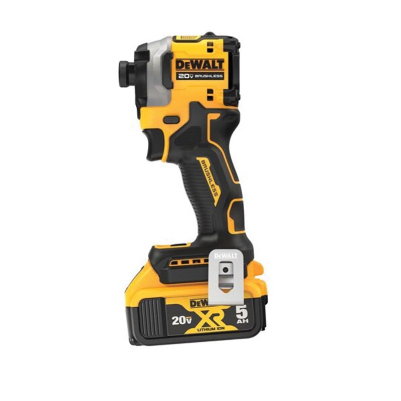 DeWALT ATOMIC 20V MAX DCF850P1 3-Speed Impact Driver, Battery Included, 20 V, 5 Ah, 1/4 in Drive, Hex Drive