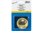 Johnson Hardware Snap-In Flush Cup Pocket Door Pull