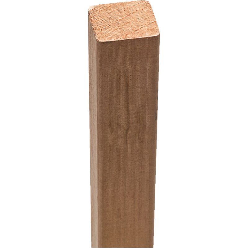 Real Wood Products Cedar Baluster Natural, Square