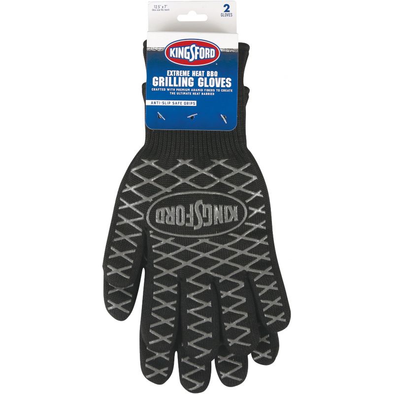Kingsford 1 Size Fits All Barbeque Mitt Black