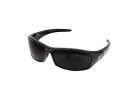 Edge RECLUS Series SR116VS Non-Polarized Safety Glasses, Anti-Fog Lens, Nylon Frame, Black Frame, UV Protection: Yes