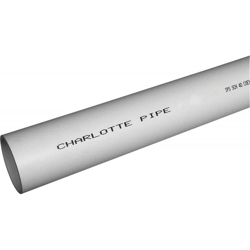 Charlotte Pipe Non-Pressure PVC-DWV Cellular Core Pipe 1-1/2 In. X 20 Ft., White